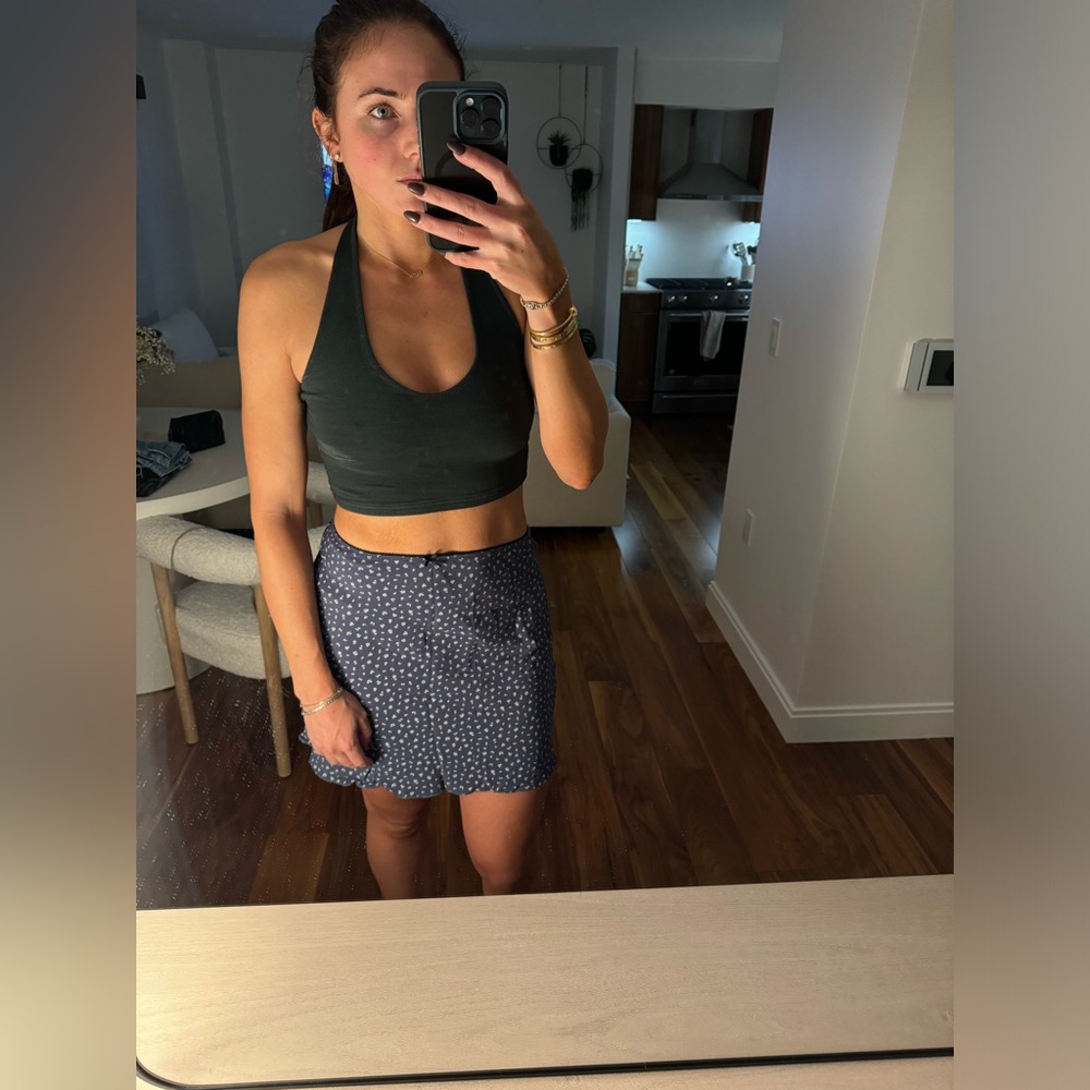 Brandy Melville Floral Skirt